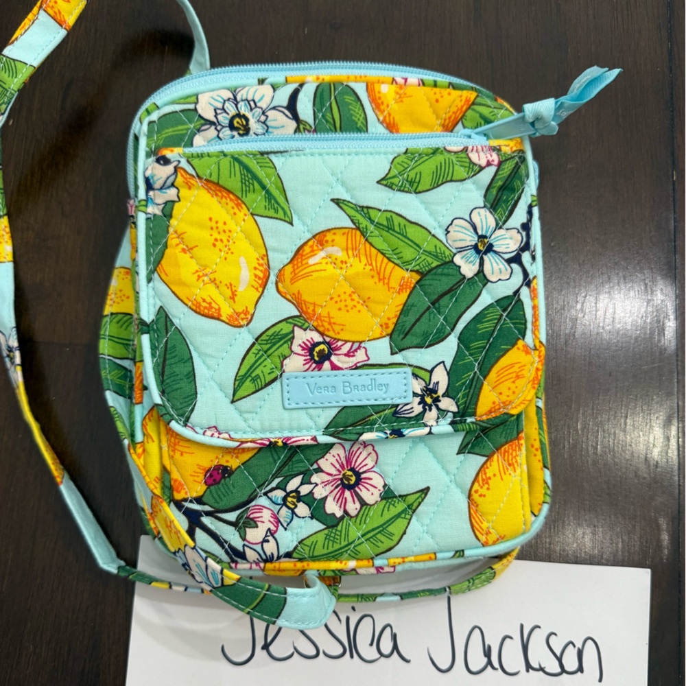 Vera Bradley Citrus Floral Crossbody Bag